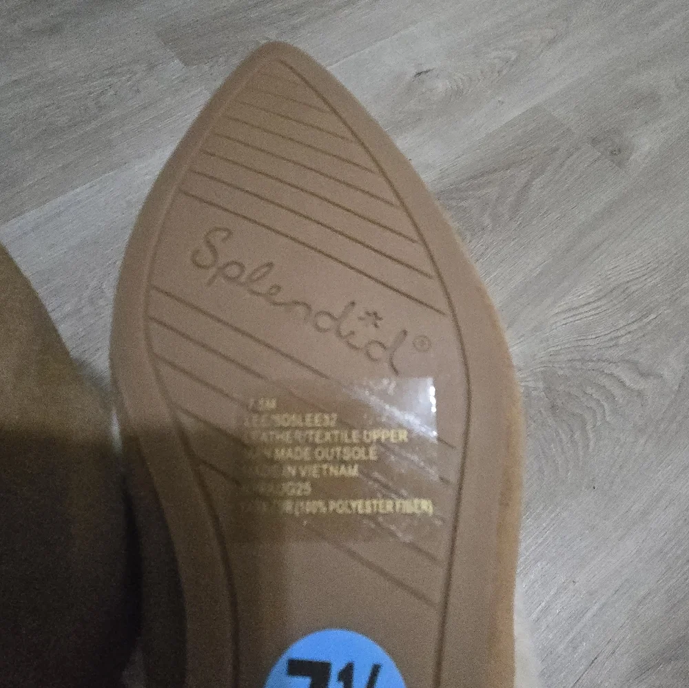 Splendid Liza Sherpa Mule in Caramel Msrp $109 - Picture 8 of 9